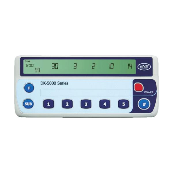 LINE 陰電子数取器 5連式 DK-5005A