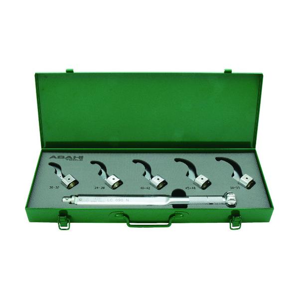 ASH トルクレンチかかわり合い鍵書き割りLC090N付 6pc LCK3000