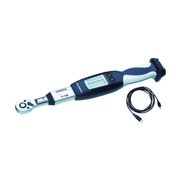 スーパー デジタルトルクレンチ ハイスペック(ケーブル式) 差込角9.5mm トルク測定範囲:10~50N・m DTRH3050C≪在庫限り≫