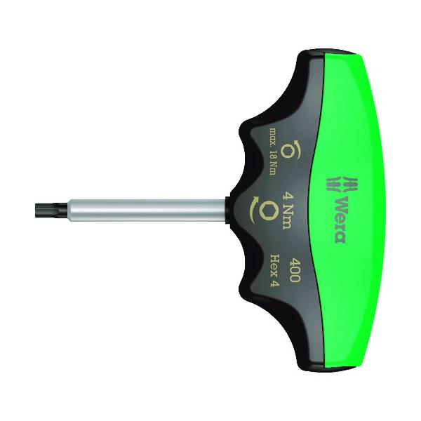Wera 400 トルクドライバーT型 ヘックスプラス六角4.0 / 4.0 Nm 005080