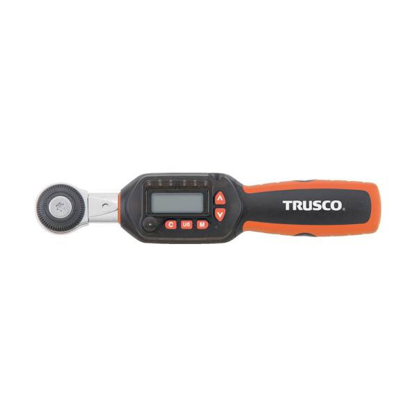 TRUSCO(トラスコ) 頭顱取り替えっこ式ラチェットデジタルトルクレンチ 差込角9.5粍 12~60Nm HDT3-060C