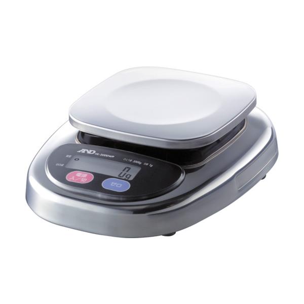 A&D 防塵・防水デジタルはかりウォーターボーイ皿寸法128×128mm HL3000WP