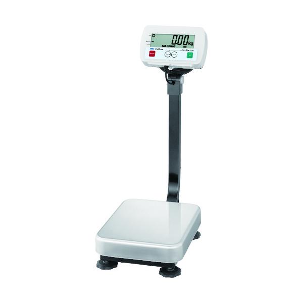 A&D 防塵・防水デジタル台はかり SEシリーズ(一体型・ポール付) ひょう量60kg 最小表示10g 計量皿寸法W300×D380mm SE60KAM