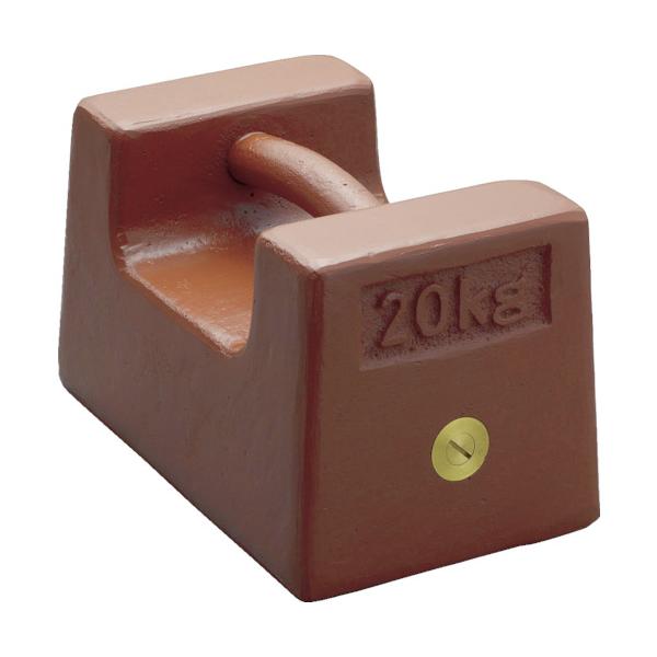 VIBRA M1RF-20K:鋳鉄製枕型分銅 20kg M1級 M1RF-20K