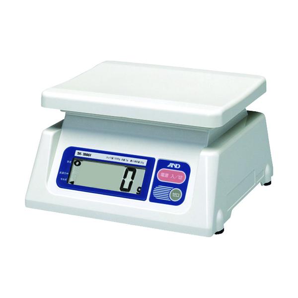 A\u0026D デジタルはかり(試験付・2区) ひょう量1kg SK1000I-A2
