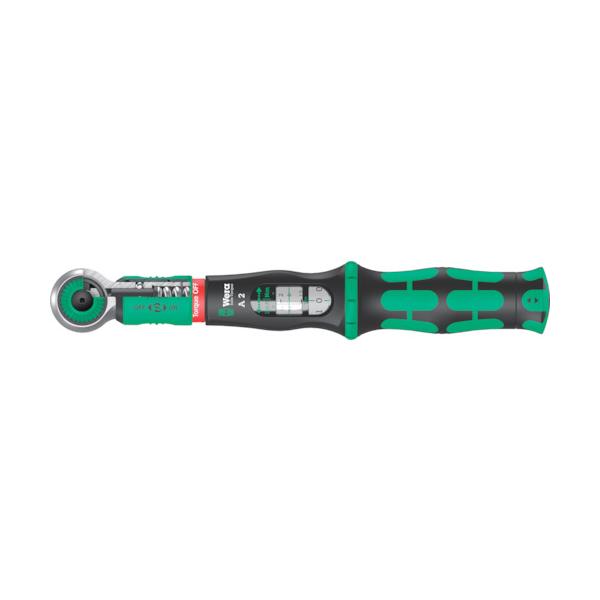 Wera 空転式トルクレンチ(プリセット型) A2セーフトルク 2~12Nm 1/4ビット用 343973