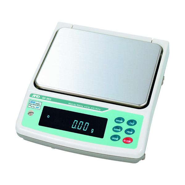 A&D 汎用電子天びんスマートレンジ(0.1g/0.01g)/8.1kg GF8K2≪在庫限り≫