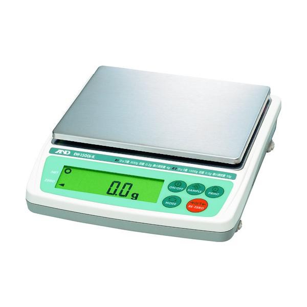 A&D 検定付きパーソナル天びん EW1500i-K 8区検定品 EW-1500I-K