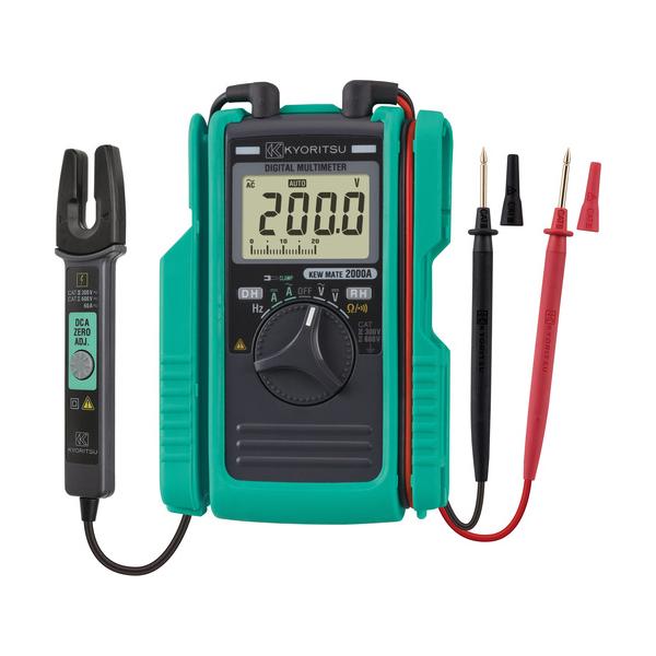 KYORITSU 2000A AC/DCクランプ付デジタルマルチメータ KEWMATE2000A