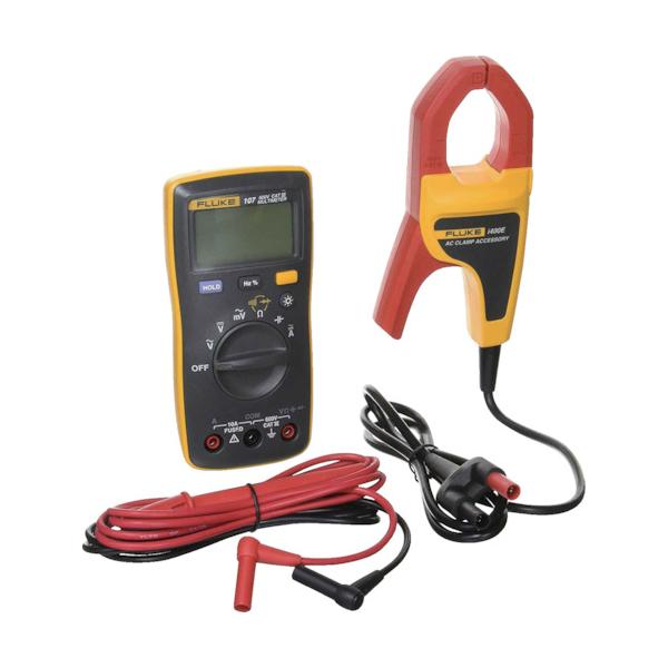 FLUKE ポケットサイズ・マルチメーター107i400E電流クランプ付キット 107/I400E