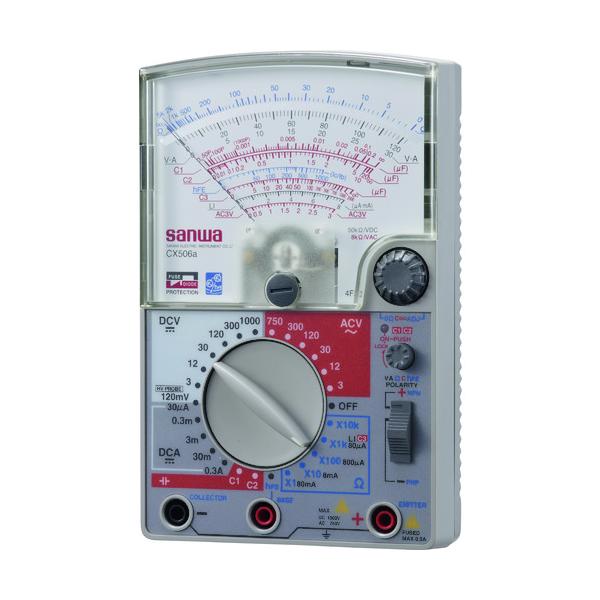 SANWA 多役立つこと型アナログマルチテスタ CX506A