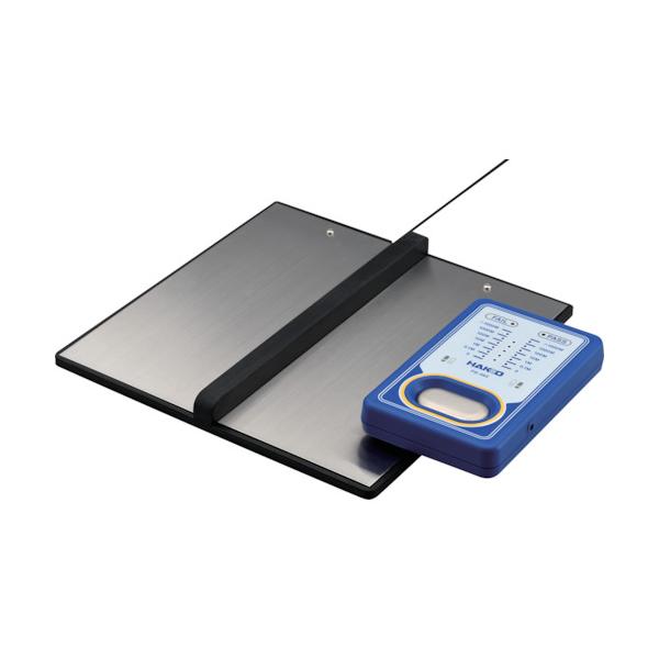 白光 帯電押しとどめる靴用テスター FG-465 100V 平型繋ぎ FG465-81