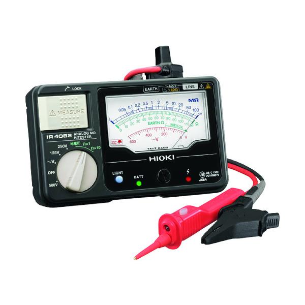 HIOKI アナログ絶縁抵抗計(接地抵抗計付き) IR4082-11 IR4082-11 45,616円