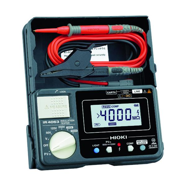 HIOKI 太陽光発電システム用絶縁抵抗計IR4053-10 IR4053-10