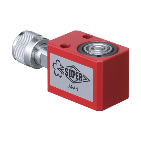 スーパー 油圧シリンダ(単動式) ストローク15mm 揚力50kN HC5S15N|工具の楽市