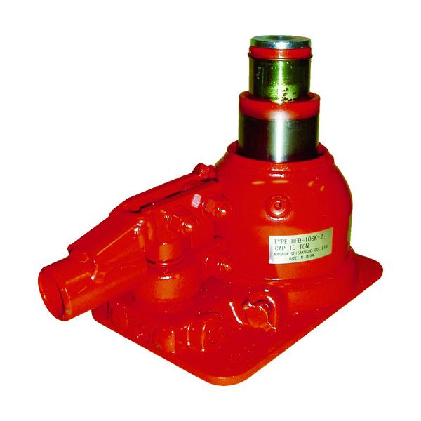 MASADA 二段式油圧ジャッキ(超低床式) 10トン HFD-10SK-2
