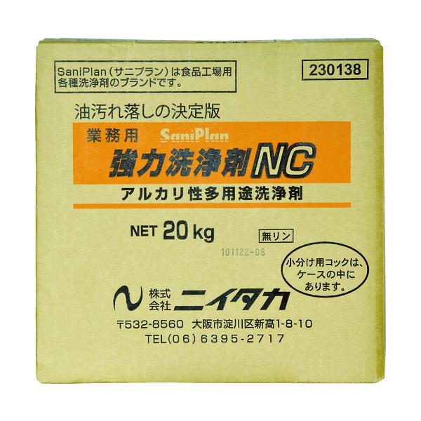 ニイタカ サニプラン豪然たる洗いもの剤NC 20Kg BIB (1箱入) 230138