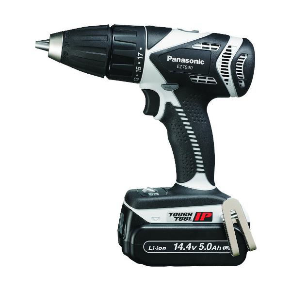 Panasonic 14.4V 充電振動ドリルドライバー EZ7940LJ2S-H