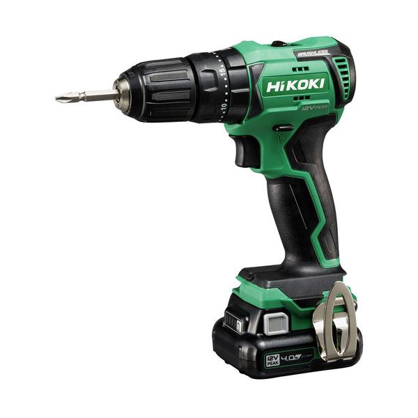 HiKOKI 10.8V コードレス振りまわす１番ウッドせん孔機 4.0Ah DV12DD-2LS