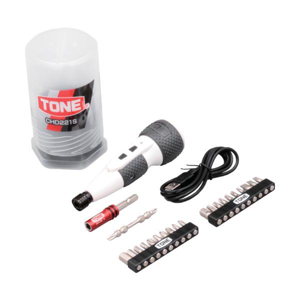 TONE ハイブリッド電動ドライバーセット CHD221S