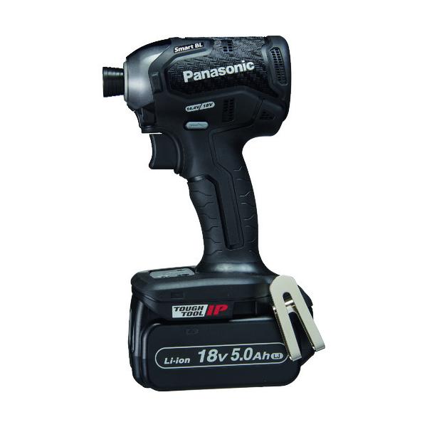 Panasonic デュアル インパクトドライバー 18V 5.0Ahセット 黒 EZ76A1LJ2G-B