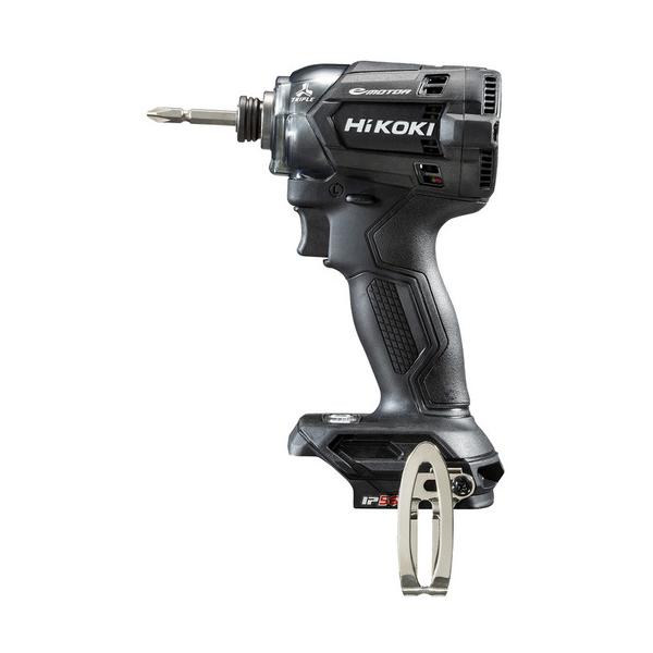 HiKOKI 18Vコードレスインパクトドライバ 黒いこと 本体のみ WH18DC-NNB