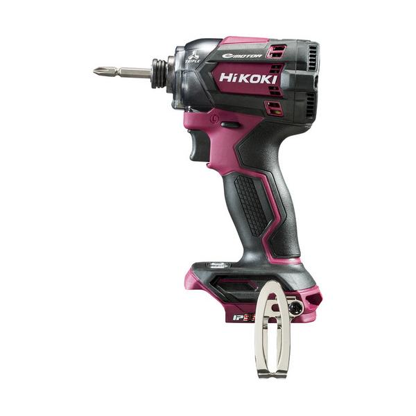 HiKOKI 18Vコードレスインパクトドライバ 赤いこと 本体のみ WH18DC-NNR