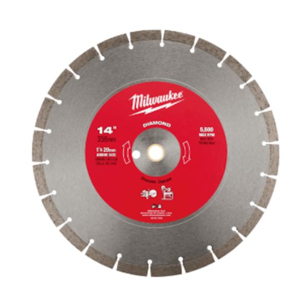 milwaukee 14インチ(356mm)ダイヤモンドブレード(セグメント型) 49-93-7040 13,104円