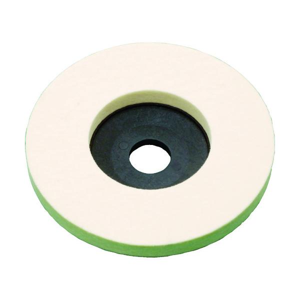 TRUSCO(トラスコ) フェルトレコード盤α Φ100 ふきとり用 5個入 TFDA-100