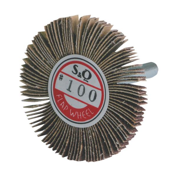 MURAKO 軸付フラップ金具無し 外径50 幅5 軸径6mm 80# KN5005 80【10個】