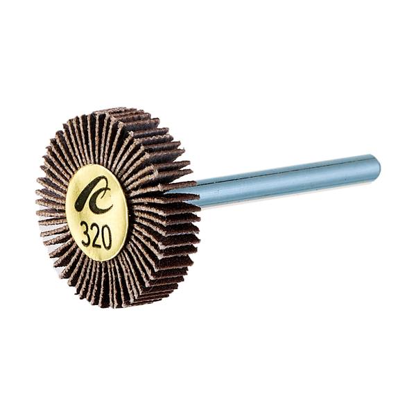 AC マイクロフラップ 軸径3mm #320 外径15×幅10×軸長30 MF1510-320【10個】
