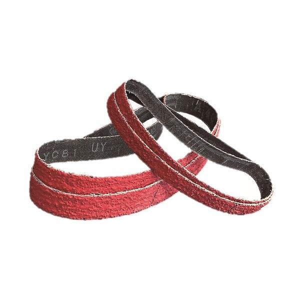 NCA セラミック研磨ベルト TOUGH-RED CE 120 XC80B 12x330x0 ANNB-XC80B-013059A【50本】