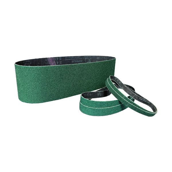 NCA ジルコニア研磨ベルト BZ-GREEN Z 80 Y86 100x915x0 ANNB-Y86-013080A【10本】 7,163円