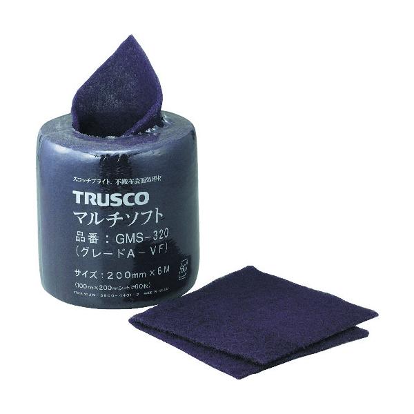 TRUSCO(トラスコ) マルチソフト #320相当 200mmX6m GMS-320