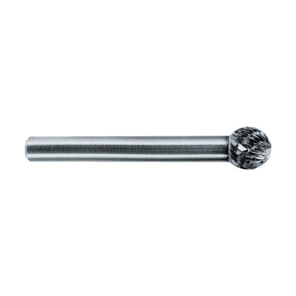 スーパー スーパー超硬バー ロングシャンク径6mm(球型)ダブルカット 刃径:6.0 SB8C03L