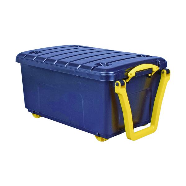 RUP 64L Really Useful Wheeled Trunk 黒いこと 64-WHTR-STRBK
