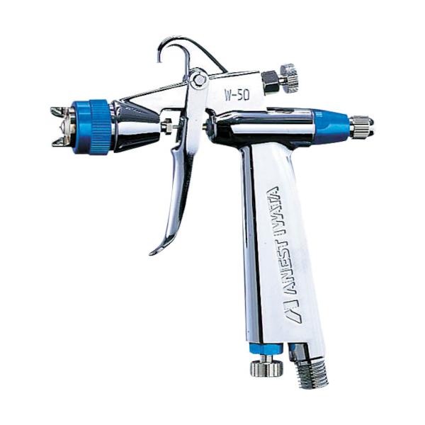 アネスト岩田 自補修専用スプレーガン(重力式) ノズル口径 Φ1.2 W-50-124BPG｜工具の楽市 16,050円