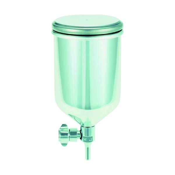 アネスト岩田 スプレーガン用塗料カップ(重力式用) アルミ製脚付き重力式カップ 400ml PC-400AB-2LF