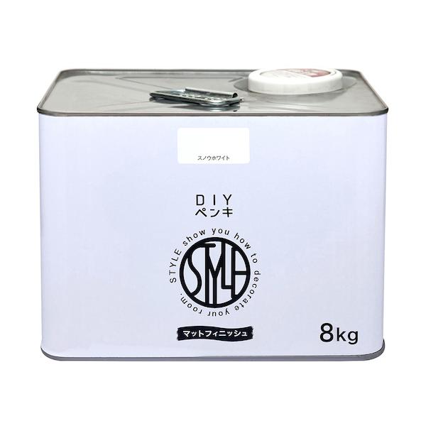 ニッぺ DIYえの具 引っ敷き為し終える スノウホワイト 8kg 4976124887802