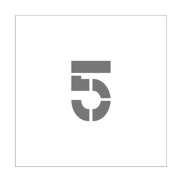 IM ステンシル マグネット 5 文字サイズ150×95mm ASTM515095