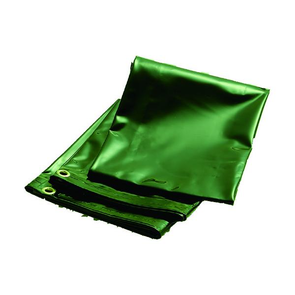 TRUSCO(トラスコ) 溶接遮光腰かけのみ 0.35T×W1470×H1470 深緑 D15-3-DG