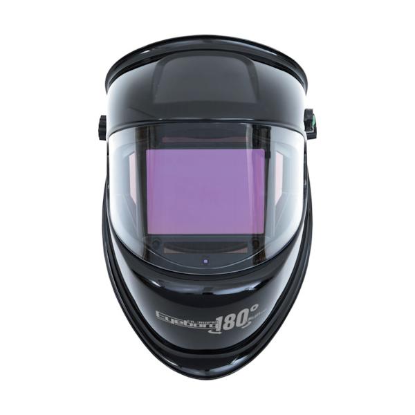 SUZUKID 自動小銃遮光溶接面 アイボーグ180°デジタル安全帽初っ切りアダプター付 EB-300PWDH