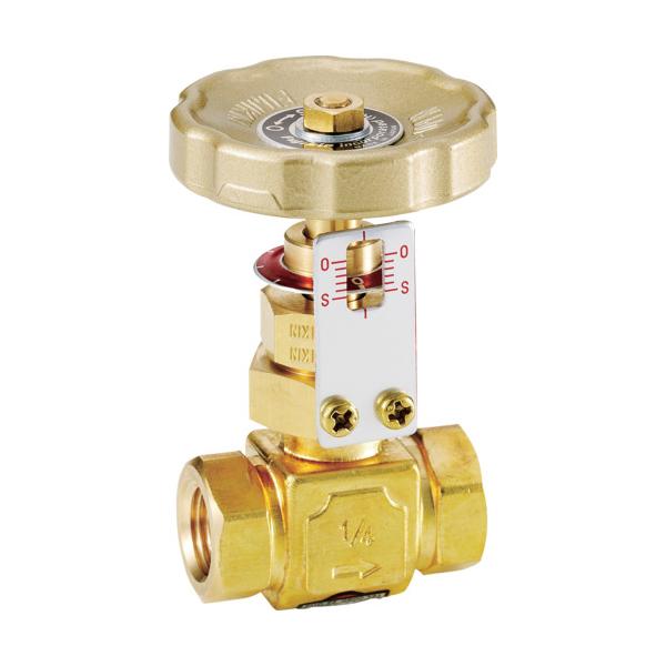 Fujikin 金管楽器製針弁膜3/8B 開度命令すること器付き添い人 DH-12GC-R