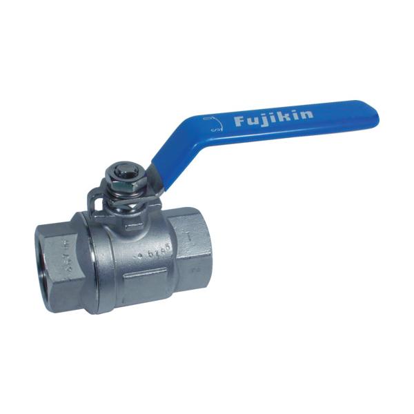 Fujikin ねじ込みボール ステンレス鋼製 3.92MPa フルボアタイプボール弁 50A(2) UBVNF-14I-R｜工具の楽市
