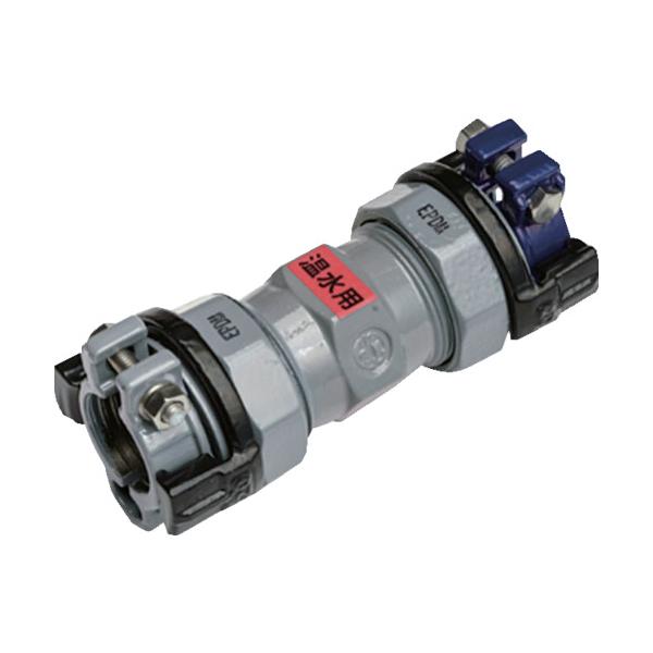 SKカワニシ ポリエチレン管×塩ビ管用異種管あと取り SKXソケット P30×V30 (温水用) SKX-S-P30XV30-O