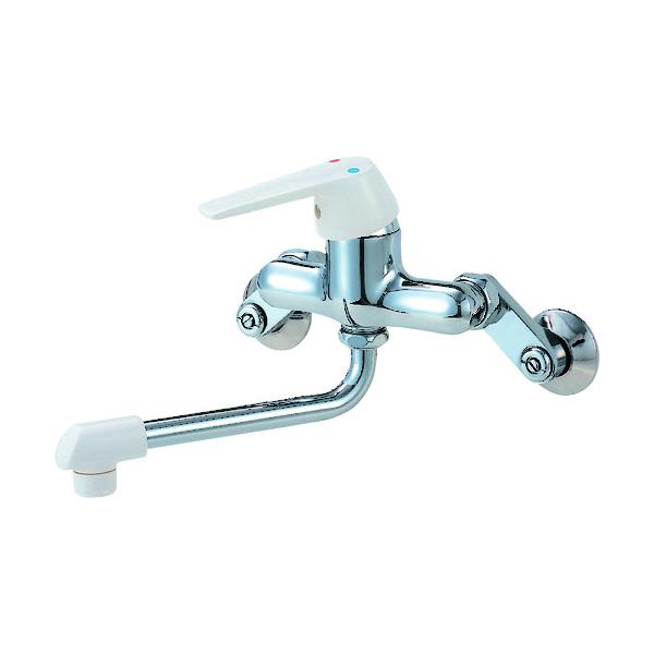 SANEI シングル混合栓 キッチン用 壁付 パイプ170mm CK1700D-13｜工具の楽市