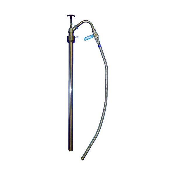 アクアシステム 溶剤用ハンドピストンドラムポンプ ストレート S-LXHS