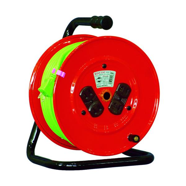 NICHIDO 電工ドラム 100V アースなし 30m NR-304D