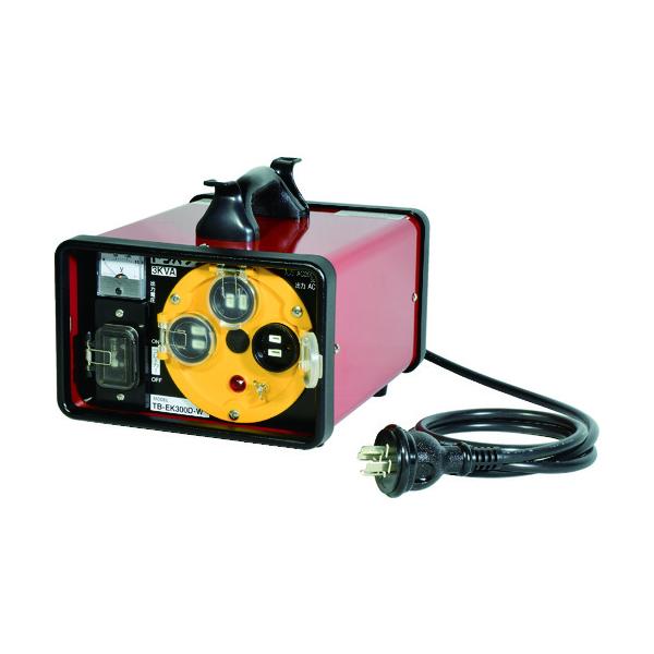 NICHIDO 屋外型降圧トランス 防滴型 単巻 防雨キャップ付 3KVA TB-EK300DW