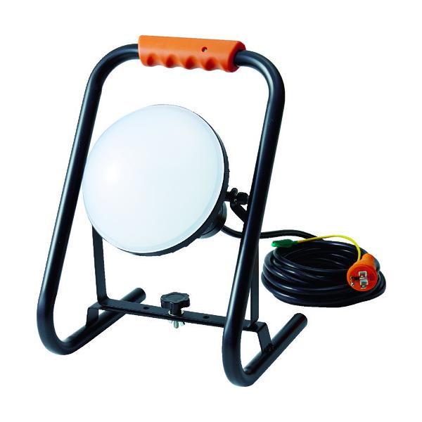 TRUSCO(トラスコ) LED投光照明器 DELKURO 照明ランプ印字機 50W 10m 地びた付 2芯3芯両用印字機 RTLE-510EP-S
